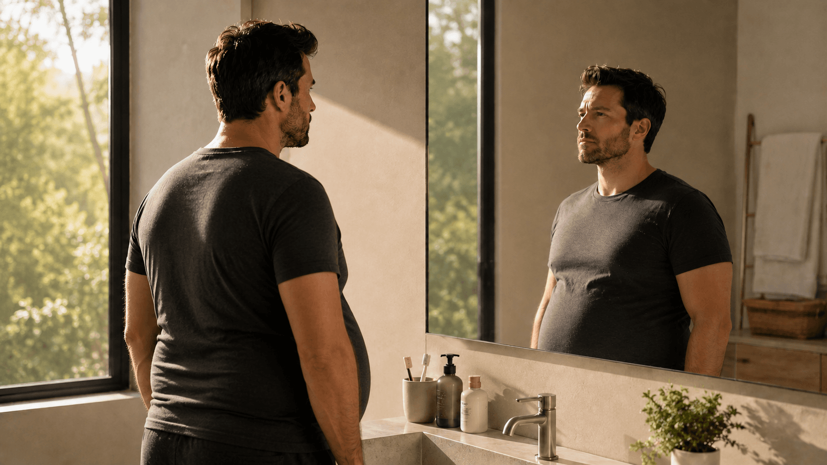 The long-term health consequences of carrying excess body fat as a father