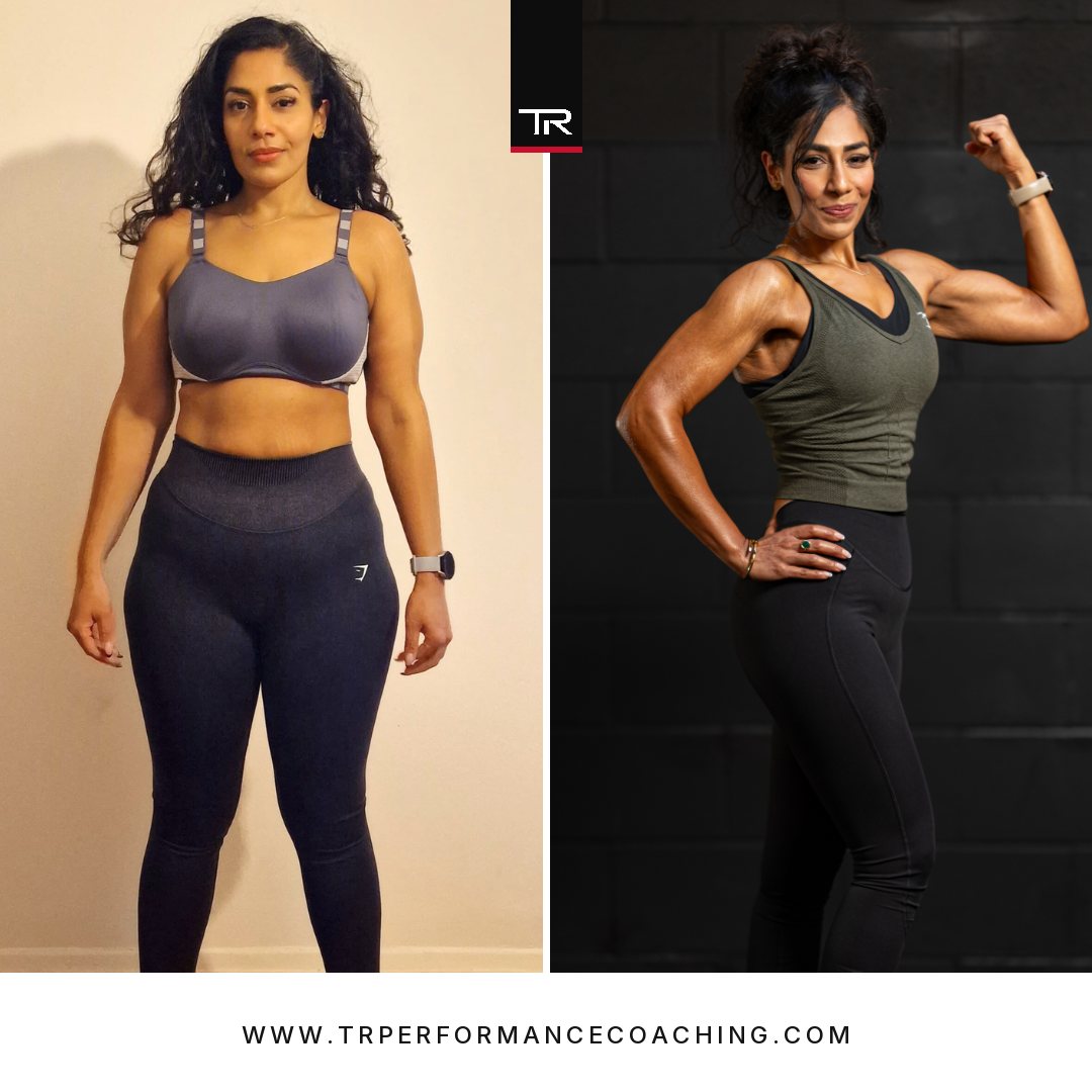 Priya front — before and after